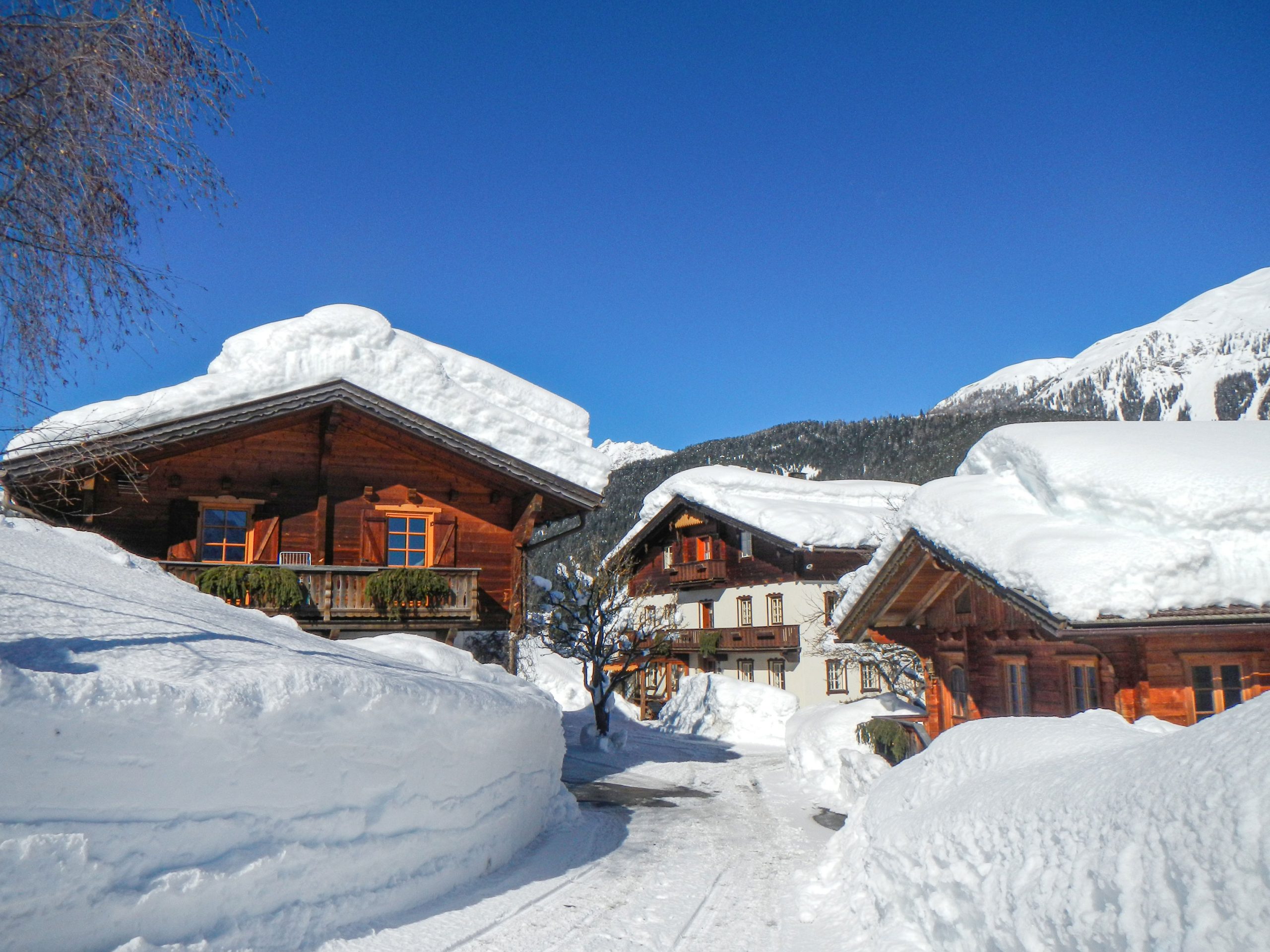 L'Ederhias nella neve alta